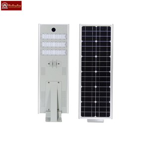โคมไฟถนนพลังงานแสงอาทิตย์ LED สองด้าน20W ถึง300W ใช้พลังงานแสงอาทิตย์ IP65พร้อมชิป SMD สำหรับใช้ในสวน - Product Image 4