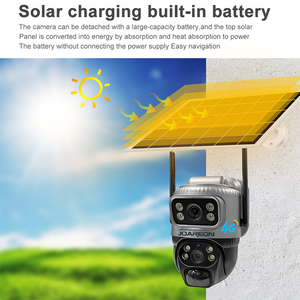 Cámara solar JOAREON 4G V380PRO para exteriores, tarjeta SIM, <span class=keywords><strong>circuito</strong></span> <span class=keywords><strong>cerrado</strong></span> solar, <span class=keywords><strong>TV</strong></span>, cámara PTZ, 2K, seguridad solar inalámbrica - Product Image 3