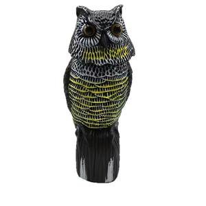 Hibou solaire lumineux et <span class=keywords><strong>sonore</strong></span> - 360 °   Épouvantail rotatif pour <span class=keywords><strong>oiseaux</strong></span> - Product Image 5