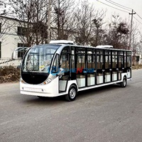 Autobús Eléctrico de Lujo ZhenDa de 17 Plazas, con Batería de Litio, Motor de CA de 7.5KW, Autonomía de 110-130 km, Ideal para Transporte Urbano, Aeroportuario y Turístico