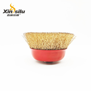 <span class=keywords><strong>Brosse</strong></span> à coupelles en <span class=keywords><strong>laiton</strong></span> crêpées, fils en acier revêtu, vente en gros, usine, - Product Image 6