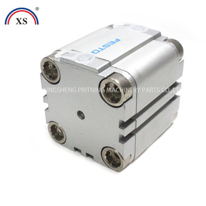 Cylindre pneumatique Xingsheng ADVU-63-40-A-PA 63x40mm, corps en aluminium, pour pièces de presse d'impression - Product Image 2
