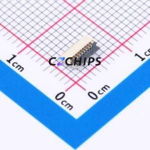 FPC-0.5FX-8PWBH10 FFC/FPC Connector SMD,P=0.5mm,Horizontal Mount Connector Flip Cover Type Bottom Contact 8P 0.5mm - Product Image 1