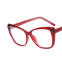 Lunettes œil de chat dames Anti lumière bleue nouvelle mode femmes lunettes cadre TR90 hommes ordinateur optique cadre lunettes