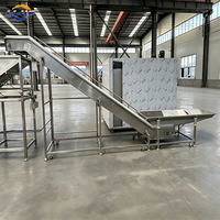 Machine de mélange automatique à 4 têtes octogonales pour l'égalisation et la distribution des assaisonnements dans la ligne de production de chips de pommes de terre