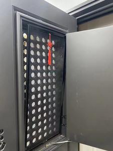 Puerta de Entrada Exterior Premium de Acero Metálico, Puerta de Entrada Única con Ventilación - Product Image 4