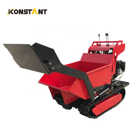 Certification CE tracteur hydraulique chargeur camion mini dumper pour ferme usage domestique chenille chargeur moteur nouveau utilisé