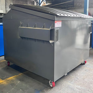 Industrielle Müllcontainer-Räder für unwegsames Gelände, wasserdicht, umweltfreundlich, <span class=keywords><strong>PU</strong></span>, Schwerlast mit Feststellbremse, 100mm - Product Image 6