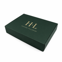 Boîtes d'expédition en carton ondulé personnalisées, boîtes en papier avec logo coloré personnalisé, emballage de bijoux biodégradable, boîte pliante pour bijoux