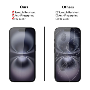 Pellicola 2025 per telefono cellulare per IPhone 16 2.5D 9H durezza HD vetro temperato pellicola di protezione dello schermo per Iphone 16 Pro Max <span class=keywords><strong>Plus</strong></span> - Product Image 4