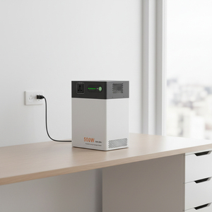 Generador Portátil de Energía Solar para Exteriores de 1004.8Wh con <span class=keywords><strong>Batería</strong></span> Lifepo4 de 500w y UPS para Computadora de Escritorio - Product Image 1