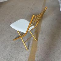 Chaises pliantes Chiavari à cadre métallique, vente en gros, prix bas, pour la location d'événements