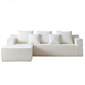 Divano Monoposto <span class=keywords><strong>a</strong></span> L Comprimibile, Produzione Diretta, Popolare su Internet, Tutto in Uno, Tessuto Sottovuoto Arrotolato Senza Struttura <span class=keywords><strong>a</strong></span> Blocchi di Tofu - Product Image 3