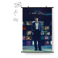 Toptan KPOP bts Boys JUNG KOOK JK ben hala fotoğraf goblen kumaş Poster JUNGKOOK asılı resimler