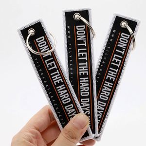 Porte-clés brodé personnalisé avec citation inspirante pour les collectes de fonds des organisations caritatives et les événements de sensibilisation à la santé mentale - Product Image 4