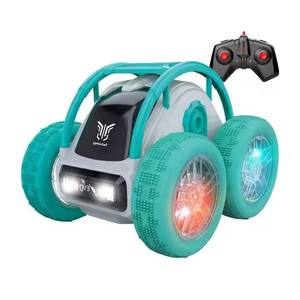 Voiture télécommandée 2.4G RC 4CH pour drift, <span class=keywords><strong>course</strong></span> et cascades, avec rotation à 360° et lumières LED, jouet pour enfants - Product Image 2