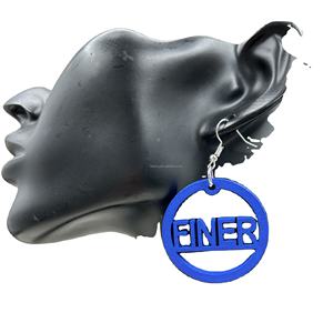 Mode Zeta Phi Beta Holzverzierung Taubenohrringe weiblich griechisches Buchstabe ZPB Reize Ohrring Schmuck - Product Image 1