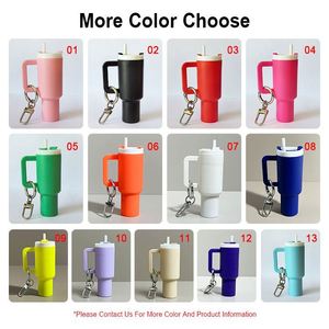 Hot Sell Plastic Lipstick Bucket Portable Wallet Earphone Storage Bag <b>Key</b> <b>Ring</b> Mini Tumbler Keychain - Product Image 2