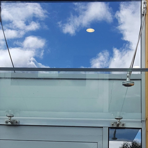 Treo tường thép không gỉ dễ dàng cài đặt phía trước cửa kính tán - Product Image 1