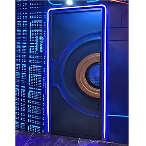 Nuevo diseño, moderno, de lujo, personalizado, insonorizado, luz ignífuga, sala de canto KTV, puerta de sala de grabación - Product Image 3