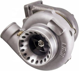 Turbocompresor Universal GT35 GT3582 GT3582R para coche Universal T3 turbocompresor de rodamiento flotante 4 pernos A/<span class=keywords><strong>R.7</strong></span> turbocompresor - Product Image 2