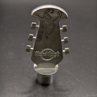 Bouchon de bouteille de vin personnalisé en alliage de zinc, design tête de guitare, vente en gros, cadeau