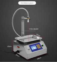 Machine de remplissage automatique de liquides à pompe à diaphragme entièrement automatique pour détergent lessive et huile alimentaire, avec dosage quantitatif