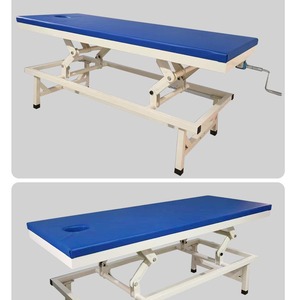 Table de massage réglable avec cadre métallique et éponge de densité moyenne, manuelle et électrique, pour chambre, bureau et espace commercial - Product Image 3