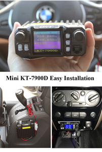 Meilleure vente prix d'usine Vhf Uhf Quad Band Standby Radio mobile 25 Watt KT-7900D Smart Radio montée sur véhicule pour voiture - Product Image 5
