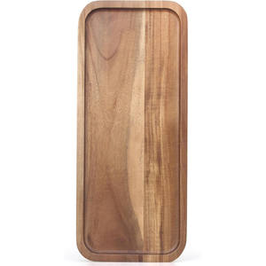 Plateaux de service élégants en bois d'acacia pour la décoration intérieure pour la présentation de charcuterie de fruits au fromage - Product Image 2