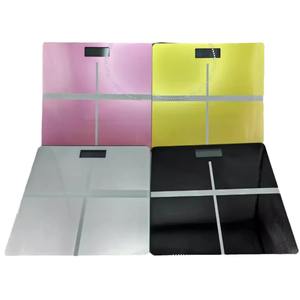 패션 전자식 사각 체중계 프로모션 선물 가정용 소형 강화유리 측정기 QIE-1 모델 180KG - Product Image 4