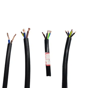 Câble électrique multicœur 1 1.5 2.5 4 6mm H05VV-F câble d'alimentation