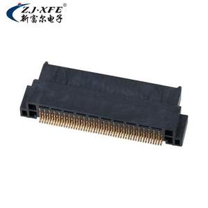 Conectores Nuevos Rcpt BTB, Conector de 0.635mm R/A SMT de Doble Fila FPC de 50 Pines - Product Image 3