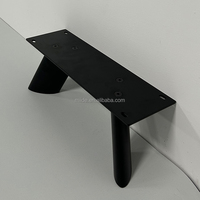 Pied de support de jambe de meubles en acier de conception moderne de nouveau Style pour des armoires sofas