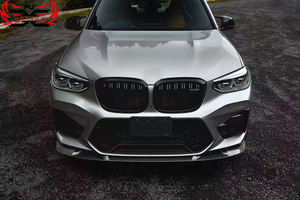 Kit de cuerpo divisor de parachoques delantero de labio delantero de estilo 3D de fibra de carbono de gran oferta para <span class=keywords><strong>BMW</strong></span> F97 X3M F98 <span class=keywords><strong>X4M</strong></span> 2019 - <span class=keywords><strong>2021</strong></span> - Product Image 2