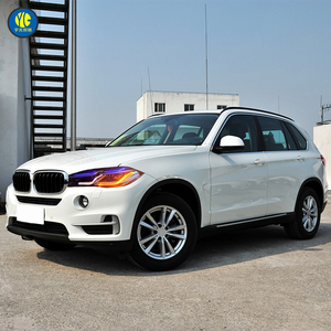 유광 LED 헤드램프 BMW X5 F15 2014-2018 전조등 업그레이드 12V 자동차 액세서리 헤드라이트 bmw X5 F15 헤드라이트 세트 - Product Image 3
