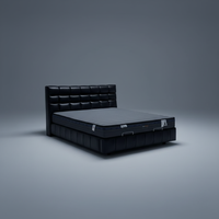 Matelas épais Euro Top grade A mousse soulageant pression, hypoallergénique pour seniors et dormeurs sur le dos