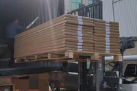 Panneaux acoustiques décoratifs en bois Akuslat US Warehouse, sans MOQ, livraison rapide, revêtement mural moderne pour salon
