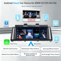 Système Linux pour BMW X3 F25 X4 F26 Lecteur vidéo de navigation Carplay 8,8 pouces 2011-2017 LELV Voiture Android Auto