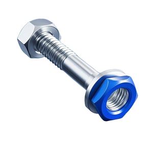 Boulon à bride hexagonale en acier au carbone zingué Boulons en alliage de qualité M6 M7M8 Grade 4.8 8.8 10.9 Matériau en fer - Product Image 1