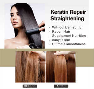 Nuova Crema Lisciante per Capelli alla Cheratina Formula Delicata 600ml per Uso Professionale in Salone, Lisciante Permanente - Product Image 3