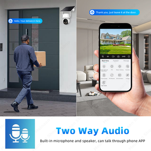 4MP 7/24 aov không có wifi miễn phí 4 gam dữ liệu năng lượng mặt trời bảng điều khiển Powered an ninh PTZ máy ảnh icsee không dây CCTV ngoài trời 4 gam <span class=keywords><strong>Sim</strong></span> Thẻ năng lượng mặt trời máy ảnh - Product Image 5