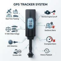 Traceur GPS Cartrack Tk003 Mini GSM 2G avec alarme SOS et détection ACC, montage sur tableau de bord, suivi sur PC, garantie 1 an