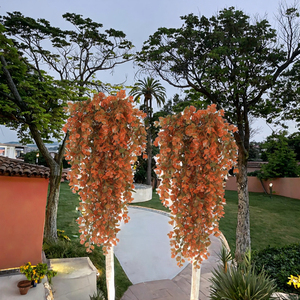 Decorazioni per Interni/Esterni per il Ringraziamento, Marca YM, Arte Murale con Eucalipto Appeso, Arbusti Artificiali in Plastica, Piante Decorative a Tema Autunnale - Product Image 3