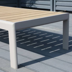 كرسي استلقاء شمسي قابل للتعديل بخمس وضعيات للاستخدام الخارجي، مقاوم للماء، مناسب للفيلا والفناء الخلفي والشرفة - Product Image 2