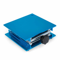 HAIJU plate-forme de cric de ciseaux de laboratoire, cric de levage de laboratoire en oxyde d'aluminium