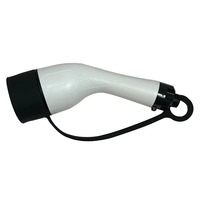 Convertisseur triphasé 11KW et 22KW pour véhicules électriques, chargeur EV 16A 32A, prise mâle Type 2 vers adaptateur femelle IEC62196-2