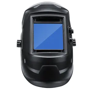 CE EN379 EN175 트루 컬러 자동 어둡게 용접 헬멧 큰 용접 필터