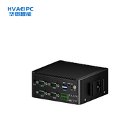 Mini PC Sin Ventilador HVAEIPC Nuevo N100/N150/J1900 |   4 Puertos Seriales 485/GPIO |   Sistema Integrado de Control Industrial |   Software Personalizado |