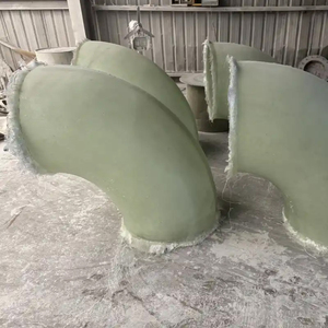 Codo FRP GRP para plantas de tratamiento de agua Alto rendimiento Resistente a la corrosión - Product Image 3